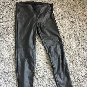 H & M Faux Leather pants